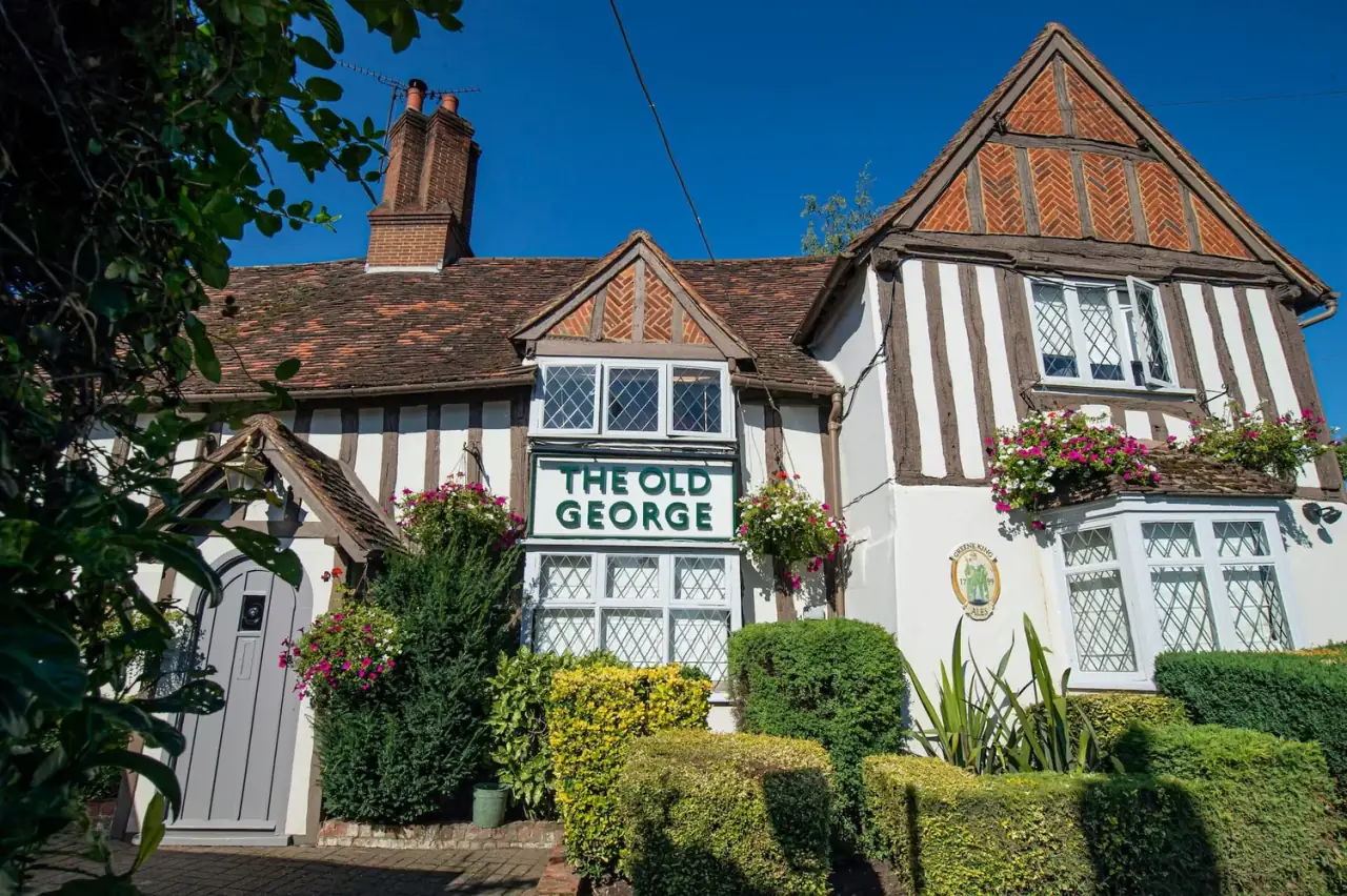 The Old George pub in Ickleford